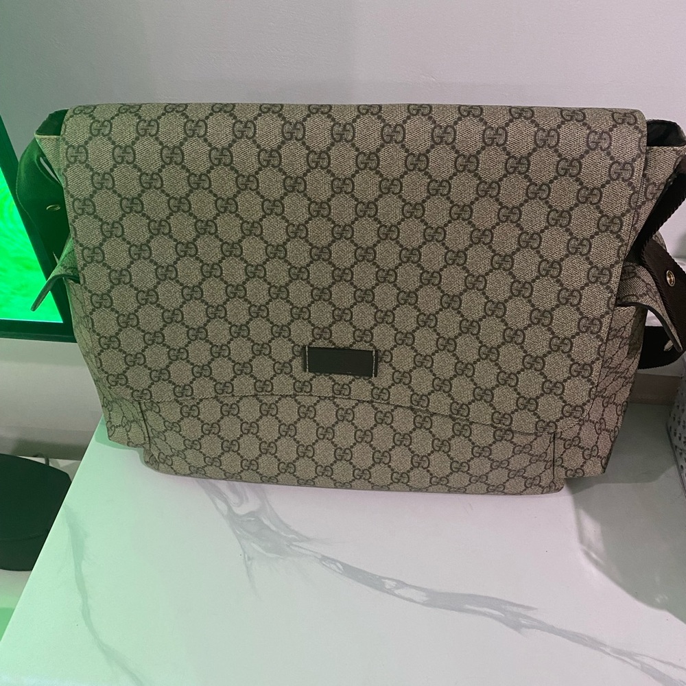 Gucci diaper bag